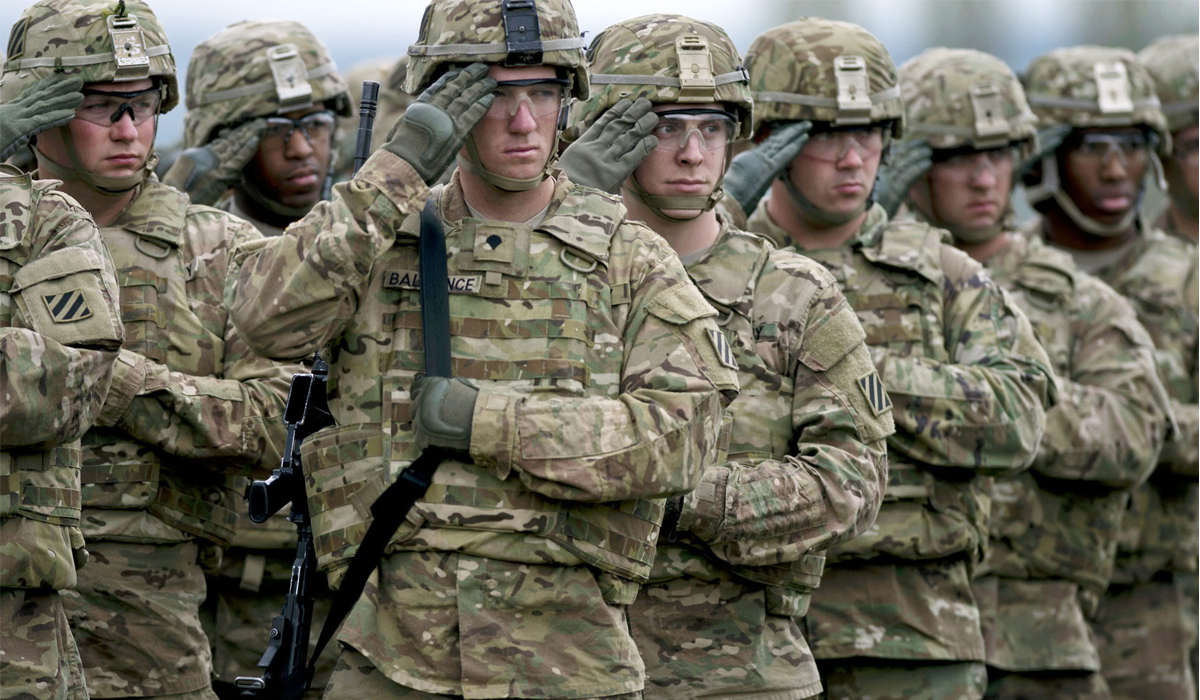 US troops